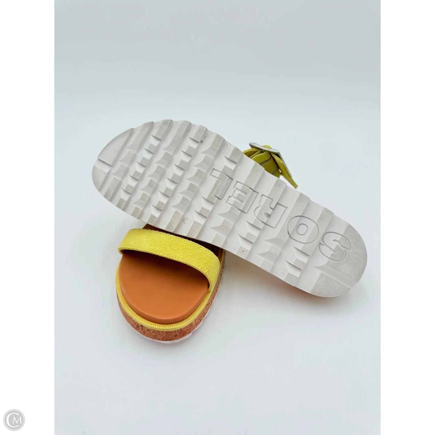 Sandals Flats By Sorel In Yellow, Size: 8.5