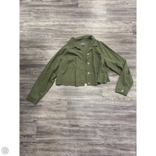 Jacket Other By Torrid In Green, Size: 1x
