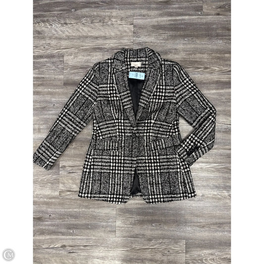 Blazer By Talbots In Black & White, Size: 2p