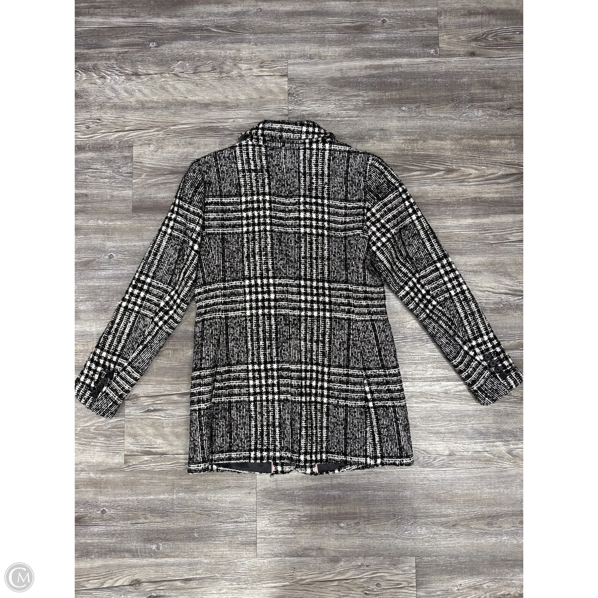 Blazer By Talbots In Black & White, Size: 2p
