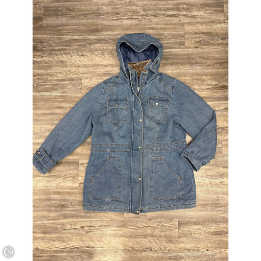 Jacket Denim By Northstyle In Blue Denim, Size: 2x