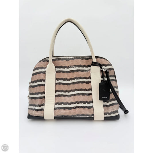 Handbag Designer By Coach, Size: Large