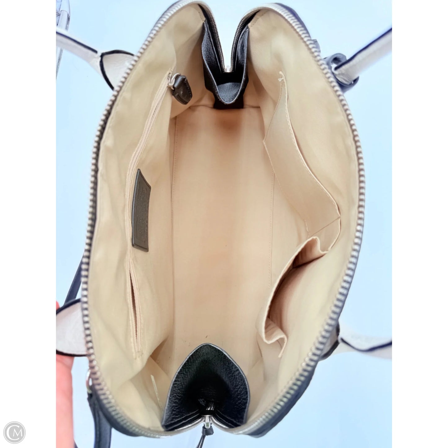 Handbag Designer By Coach, Size: Large