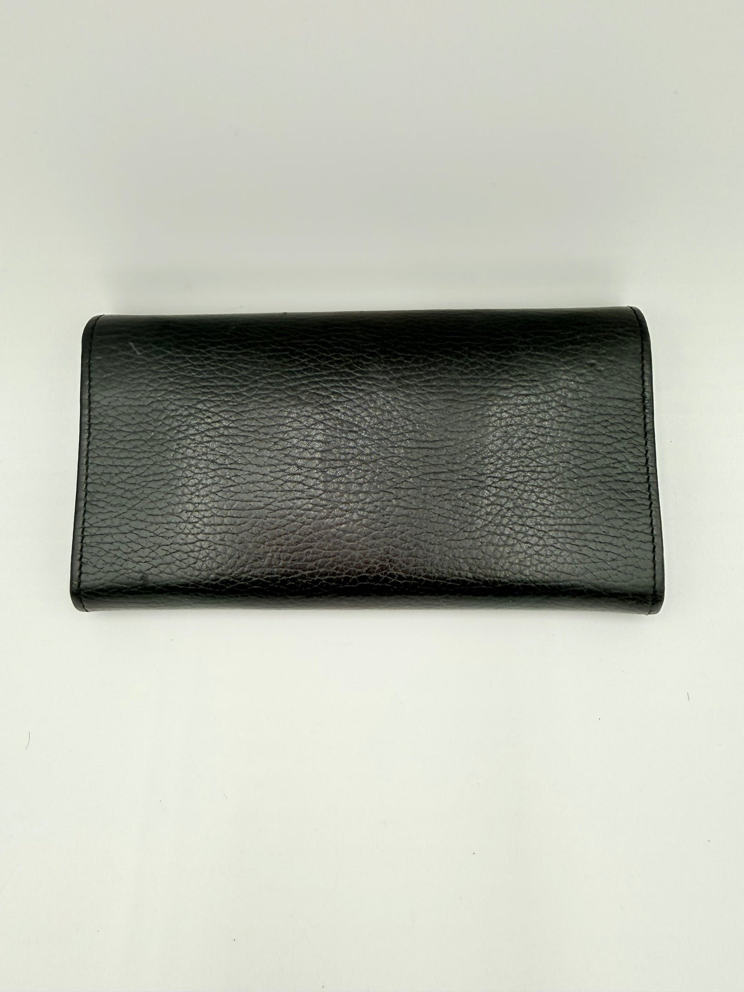 Crossbody Luxury Designer By Gucci In Black & Gold, Size:Medium