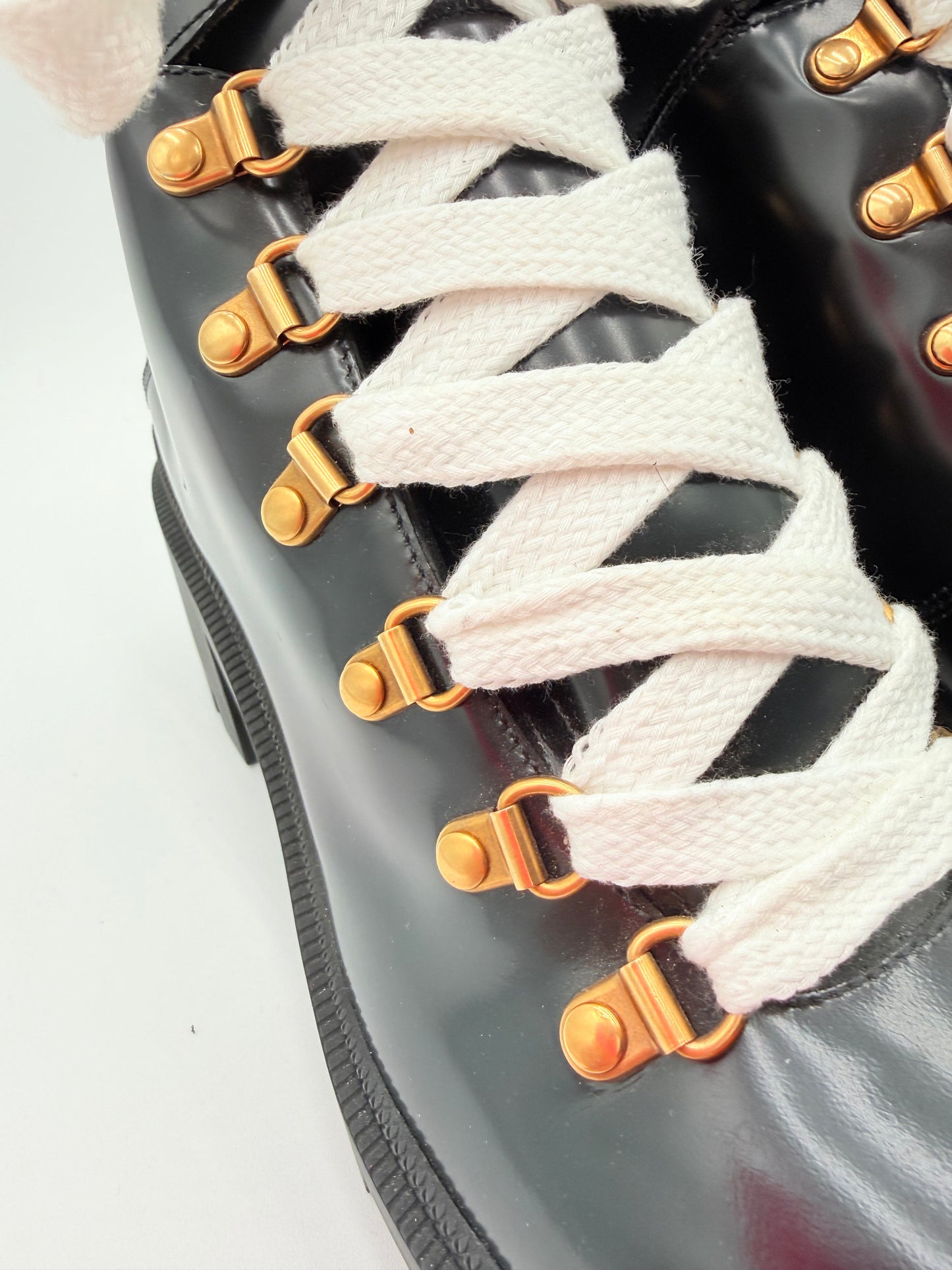 Boots Luxury Designer By Gucci In Black, Size:9.5