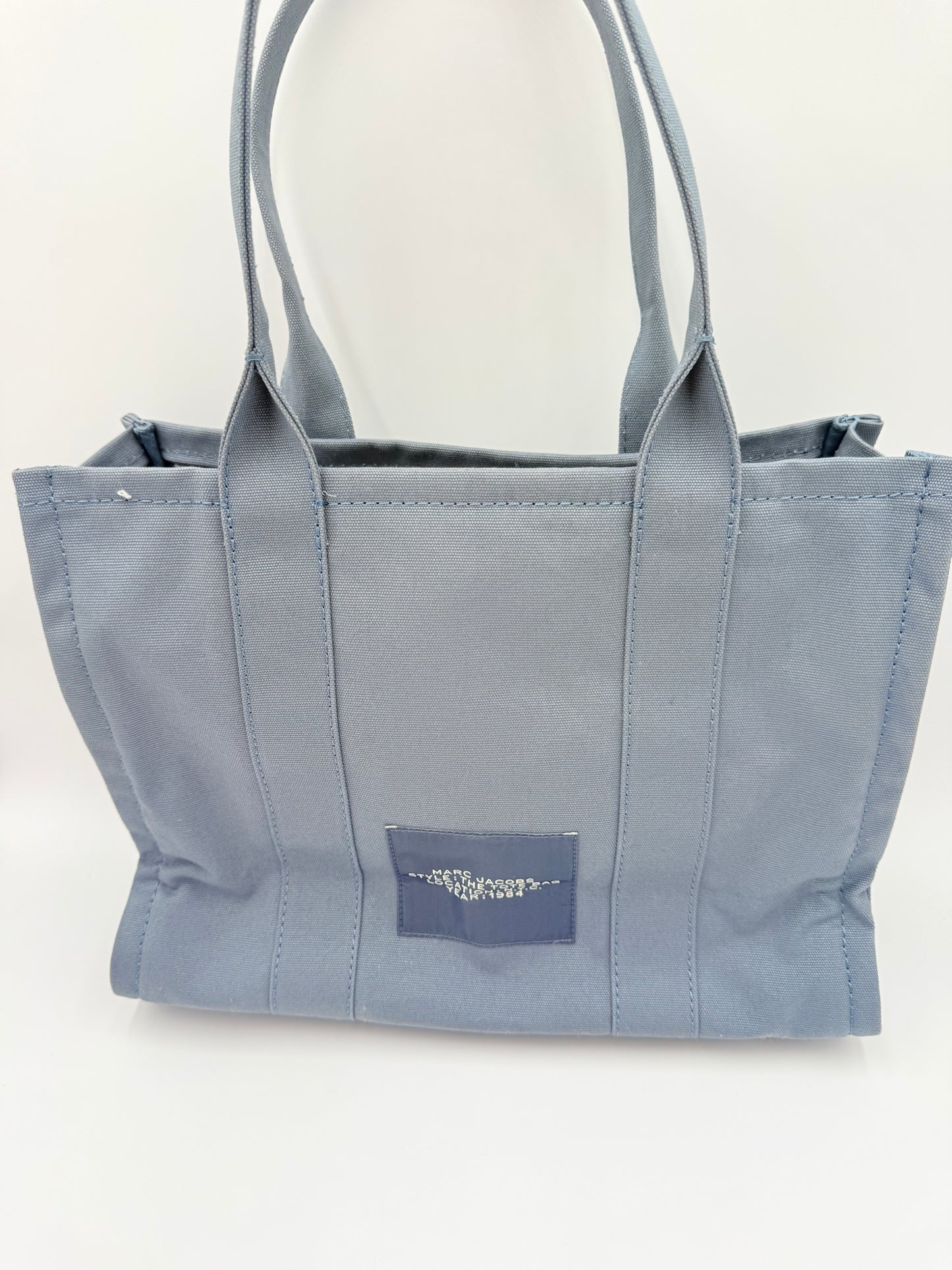 Tote Luxury Designer By Marc Jacobs In Blue, Size:Large