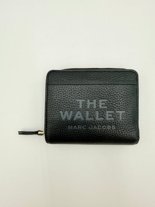 Wallet Luxury Designer By Marc Jacobs In Black, Size:Small