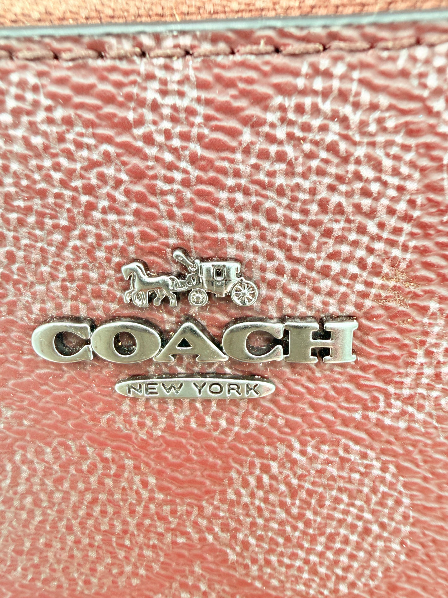 Handbag Designer By Coach, Size: Small