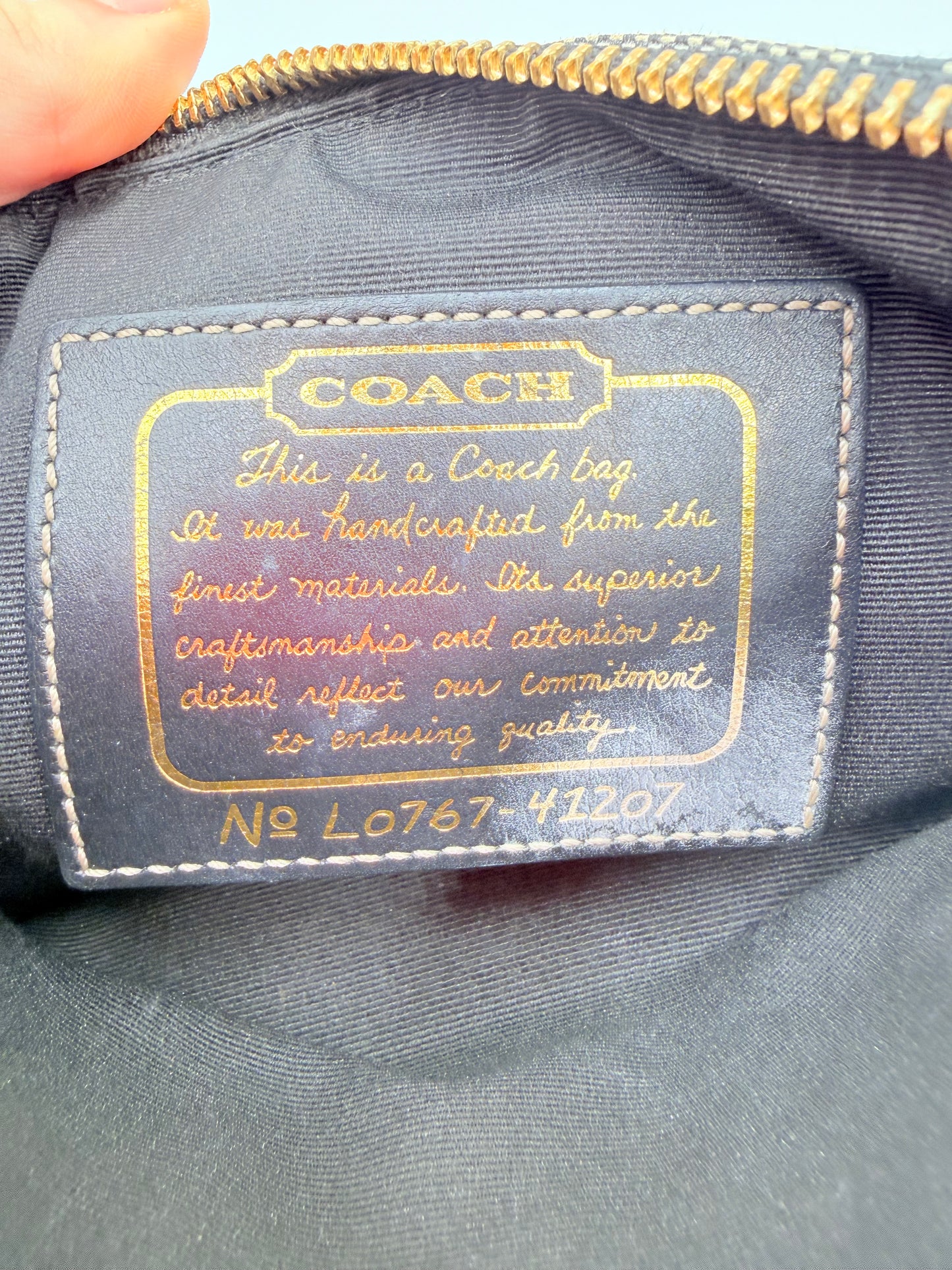 Crossbody Designer By Coach, Size: Small