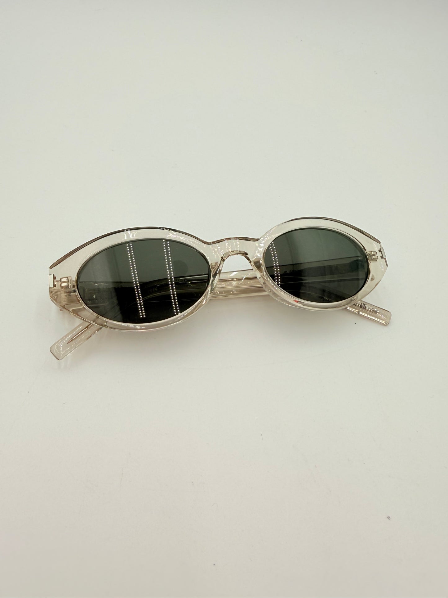 Sunglasses Luxury Designer By Yves Saint Laurent In Tan