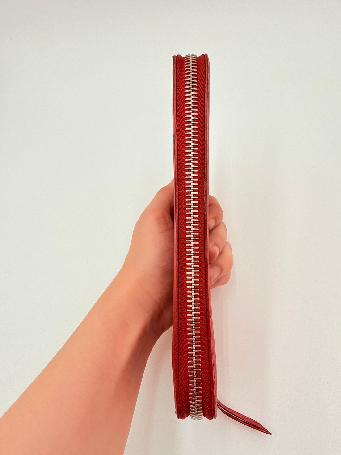Wallet Luxury Designer By Louis Vuitton In Red, Size:Medium