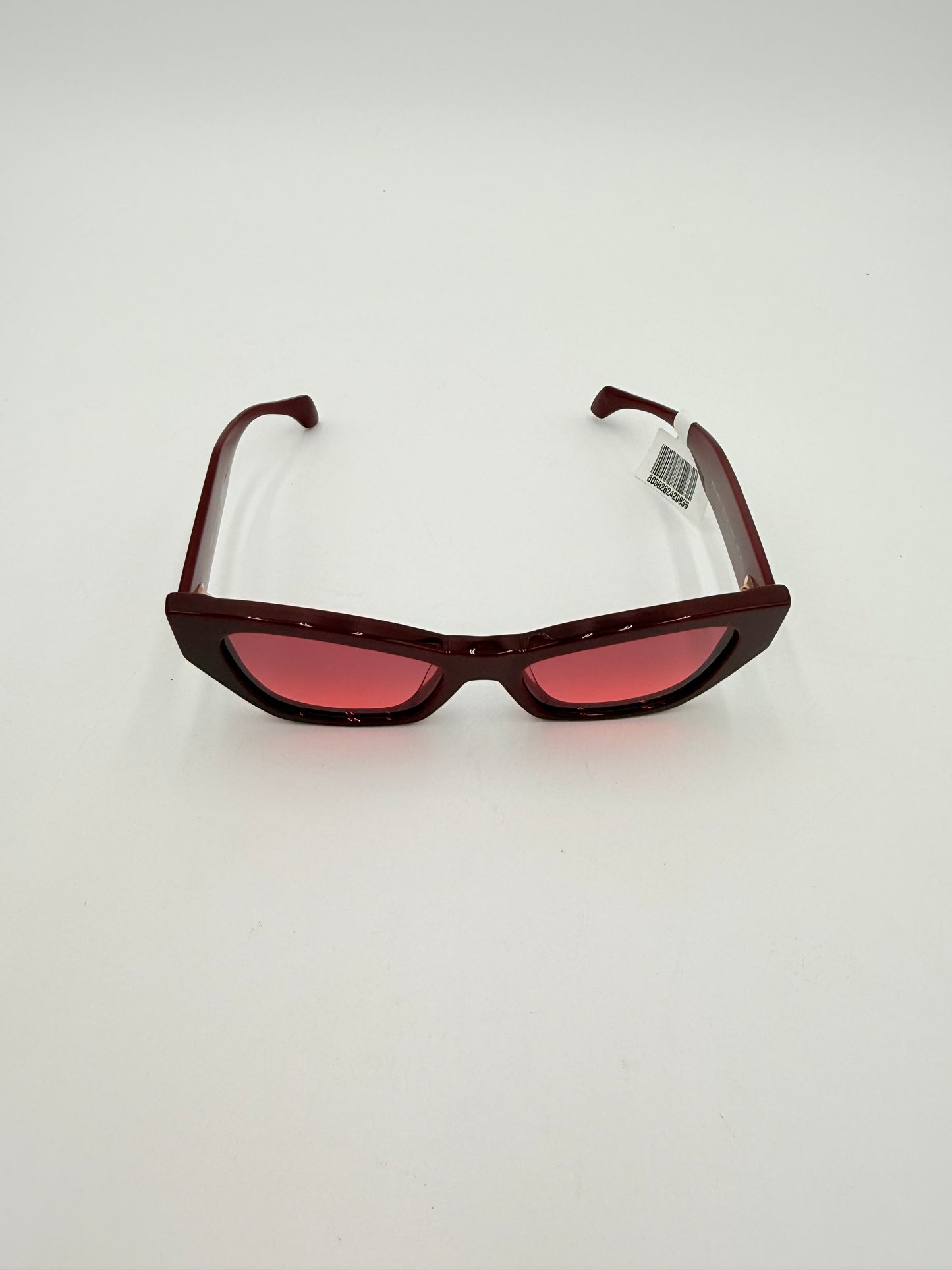 Sunglasses Luxury Designer By Versace In Red