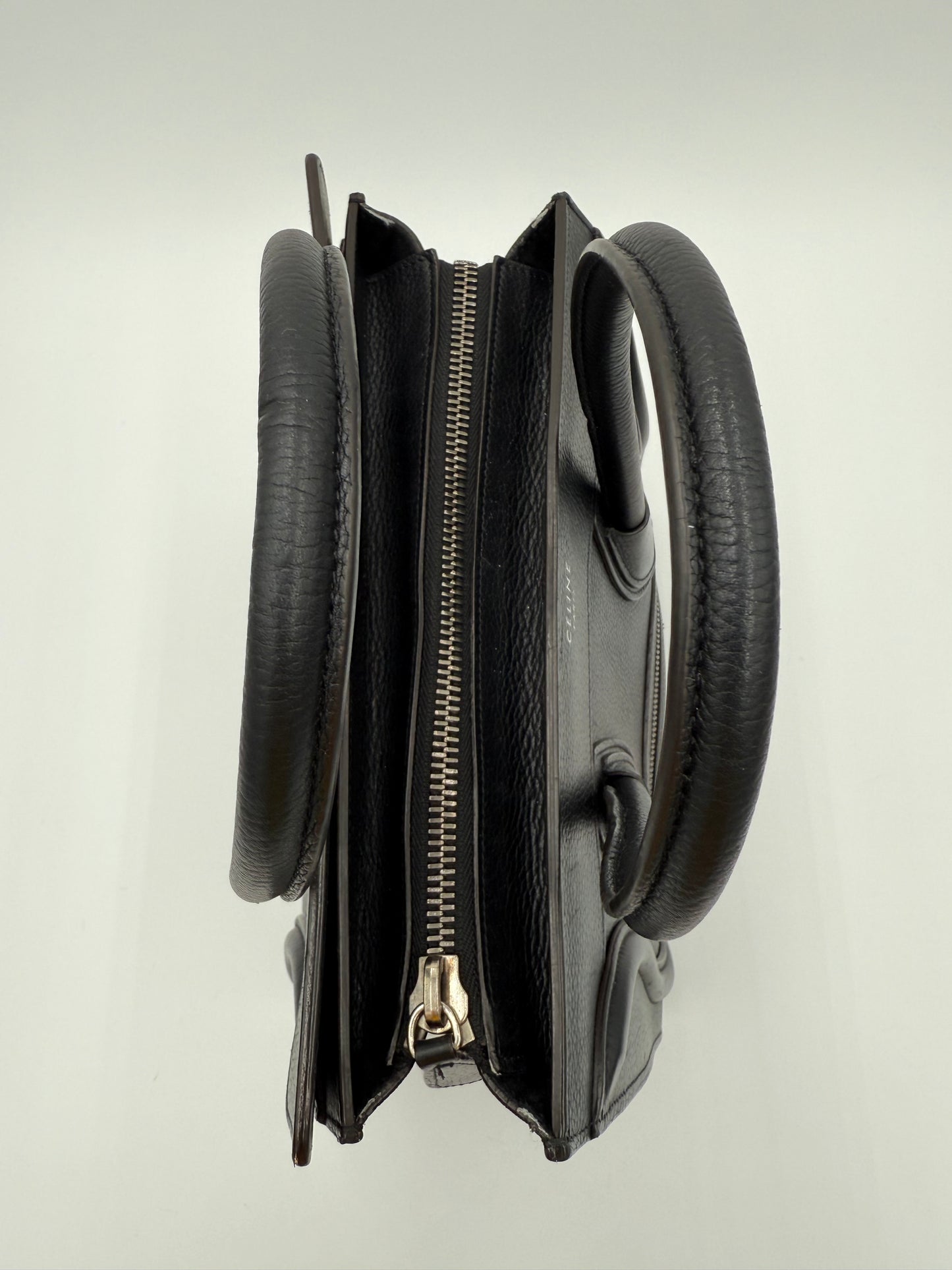 Handbag Luxury Designer By Celine In Black, Size:Medium