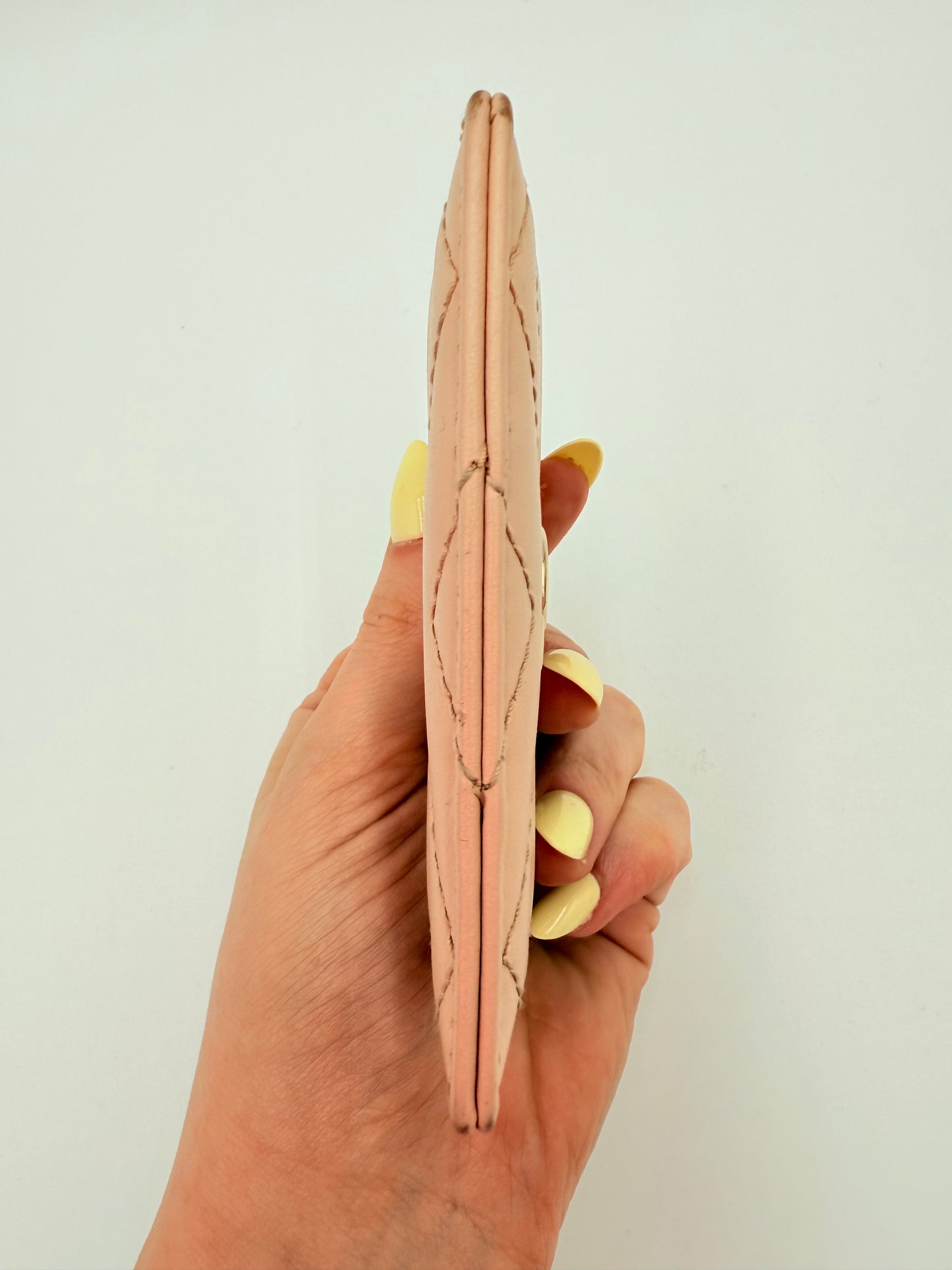 Id/Card Holder Luxury Designer By Gucci In Peach