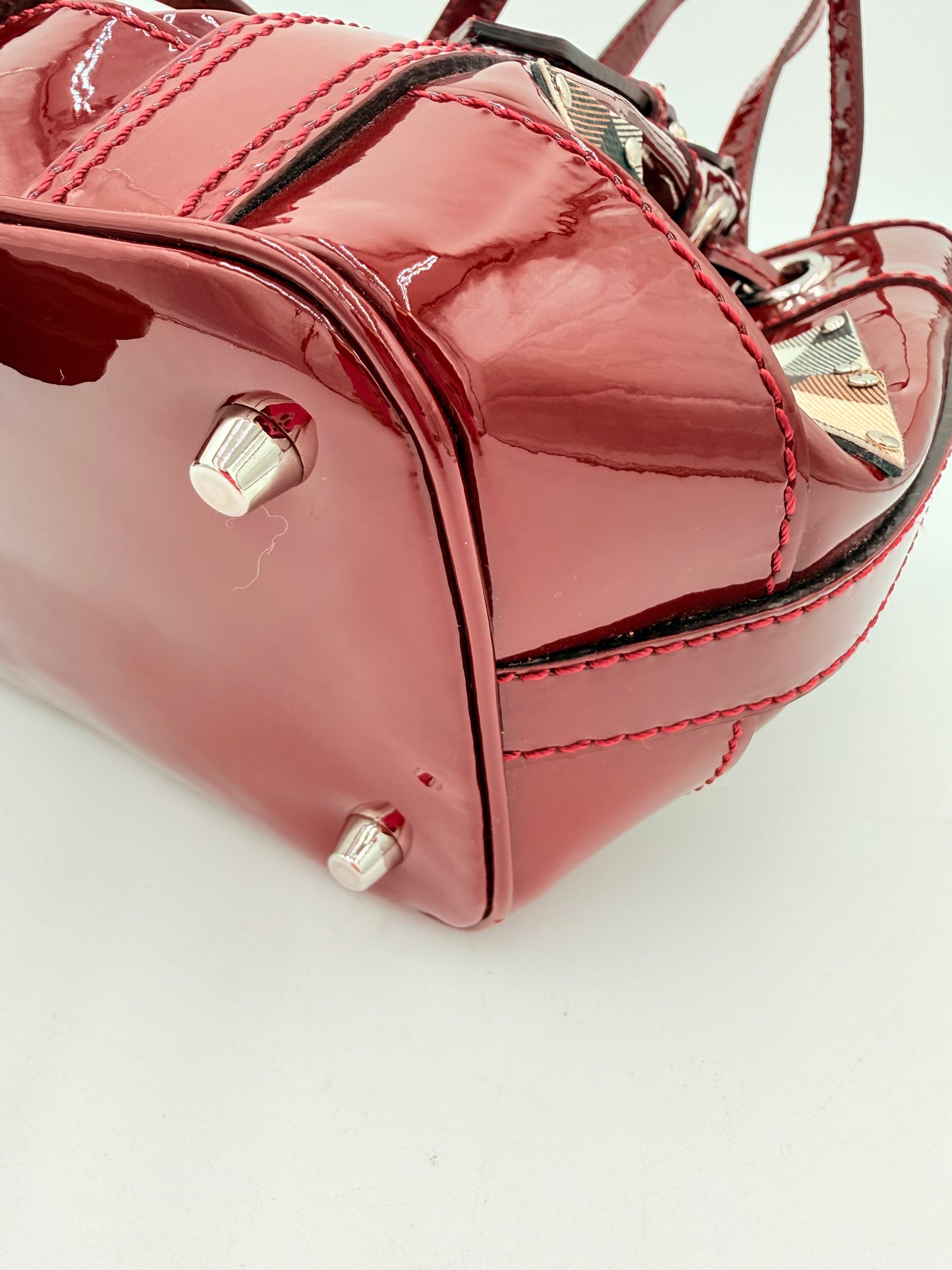 Handbag Luxury Designer By Burberry, Size: Medium