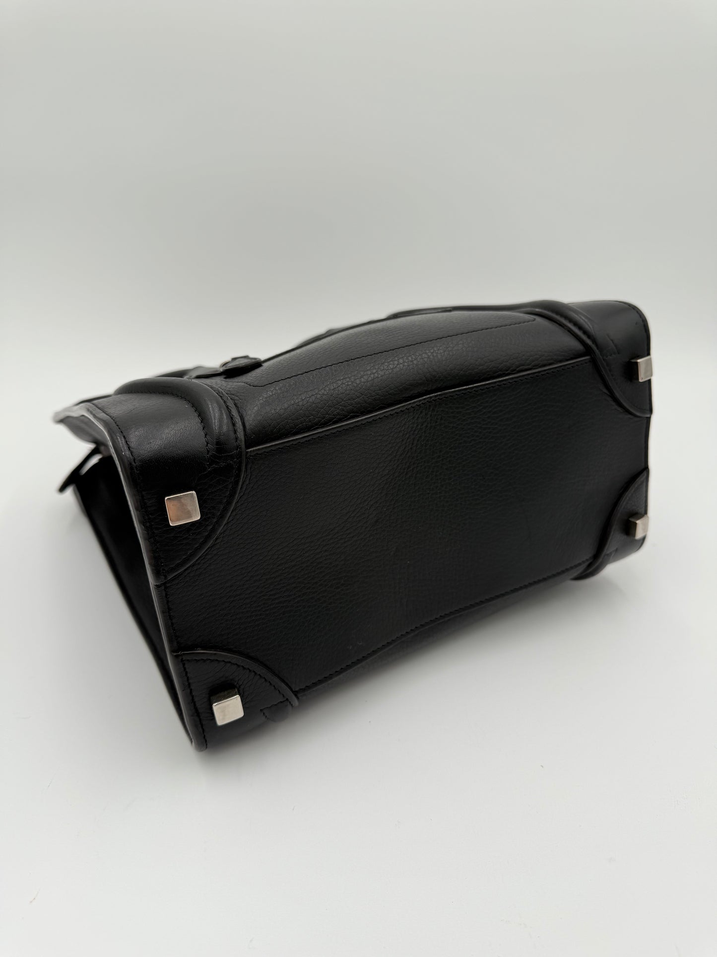 Handbag Luxury Designer By Celine In Black, Size:Medium