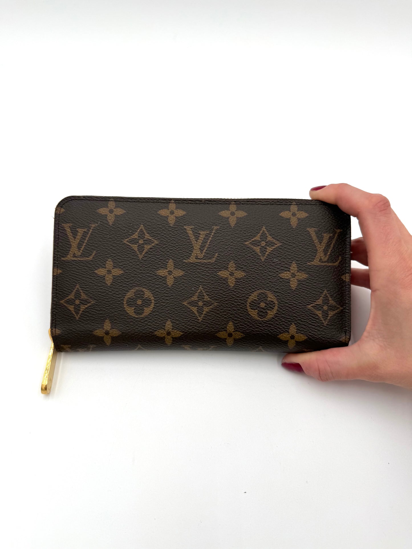 Wallet Luxury Designer By Louis Vuitton In Brown & Tan, Size:Large