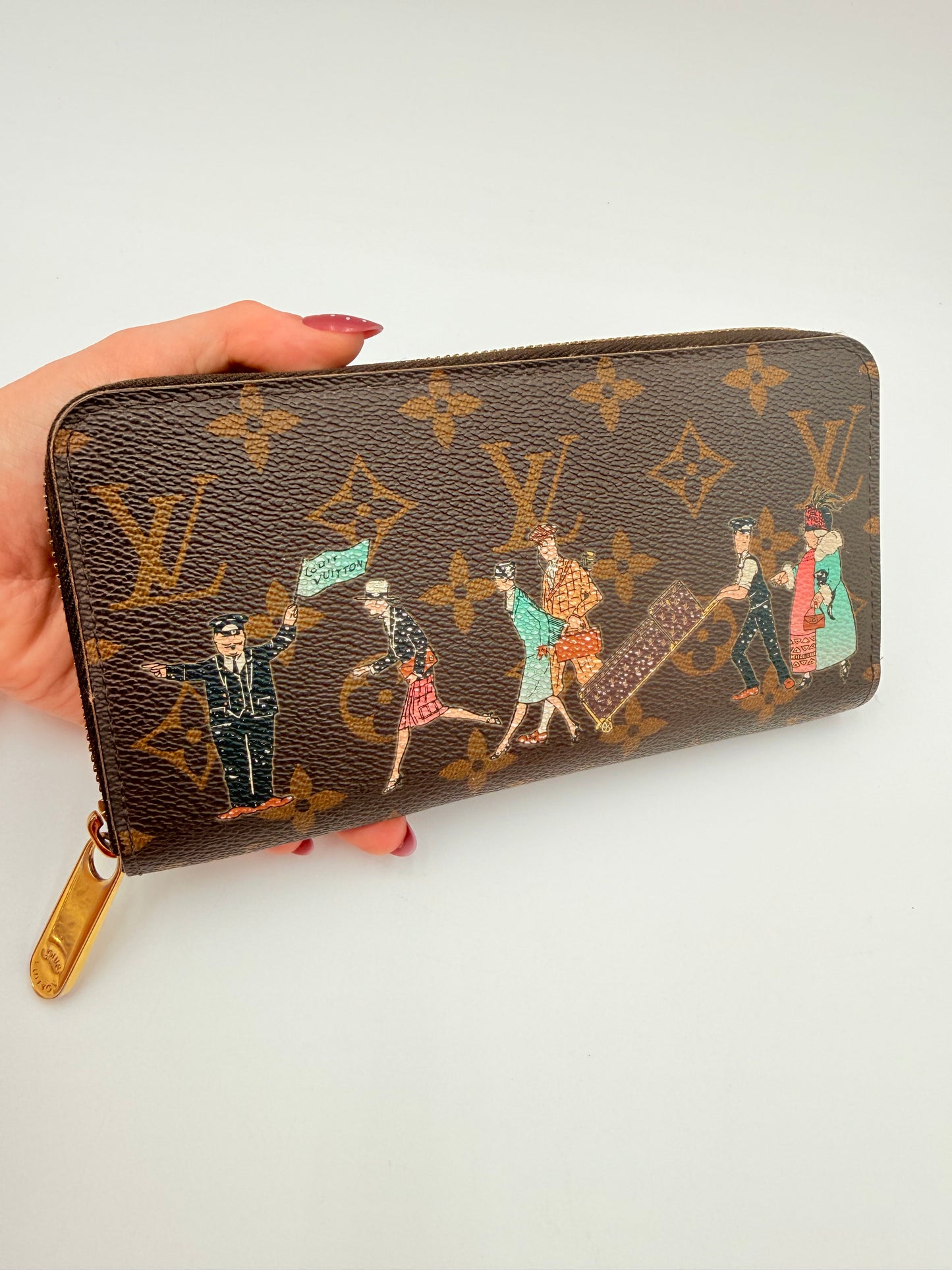 Wallet Luxury Designer By Louis Vuitton, Size: Large