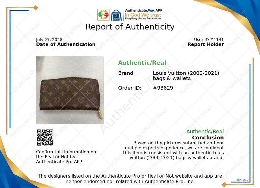 Wallet Luxury Designer By Louis Vuitton In Brown & Tan, Size:Large