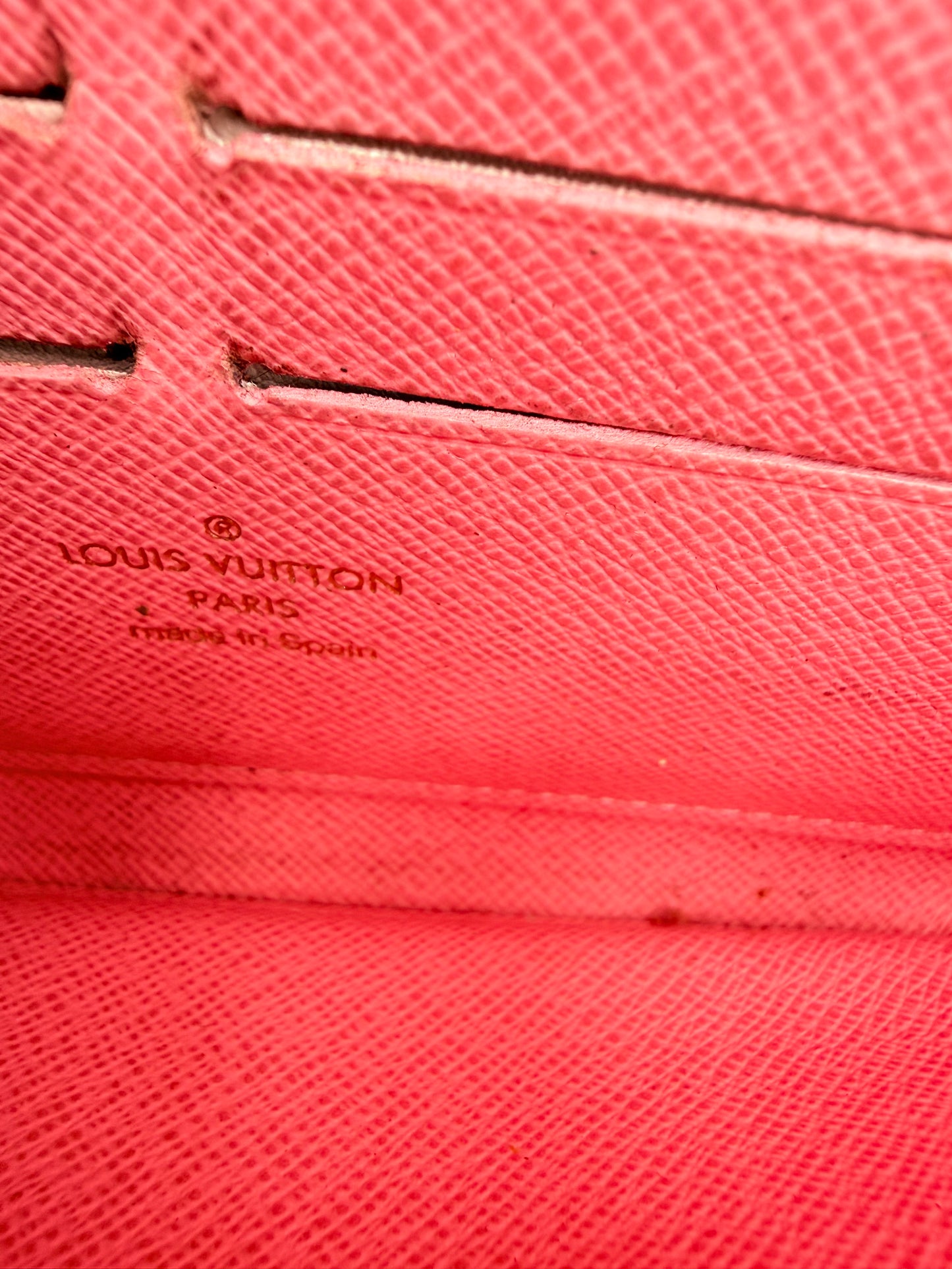 Wallet Luxury Designer By Louis Vuitton, Size: Large