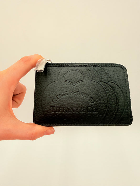 Id/Card Holder Luxury Designer By Tiffany And Company In Black