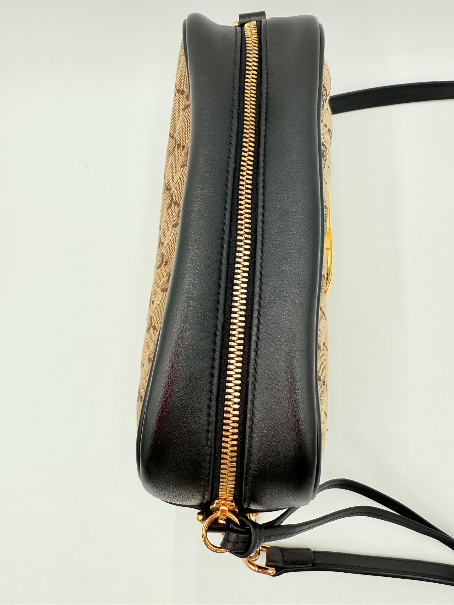 Crossbody Luxury Designer By Gucci In Tan, Size:Small