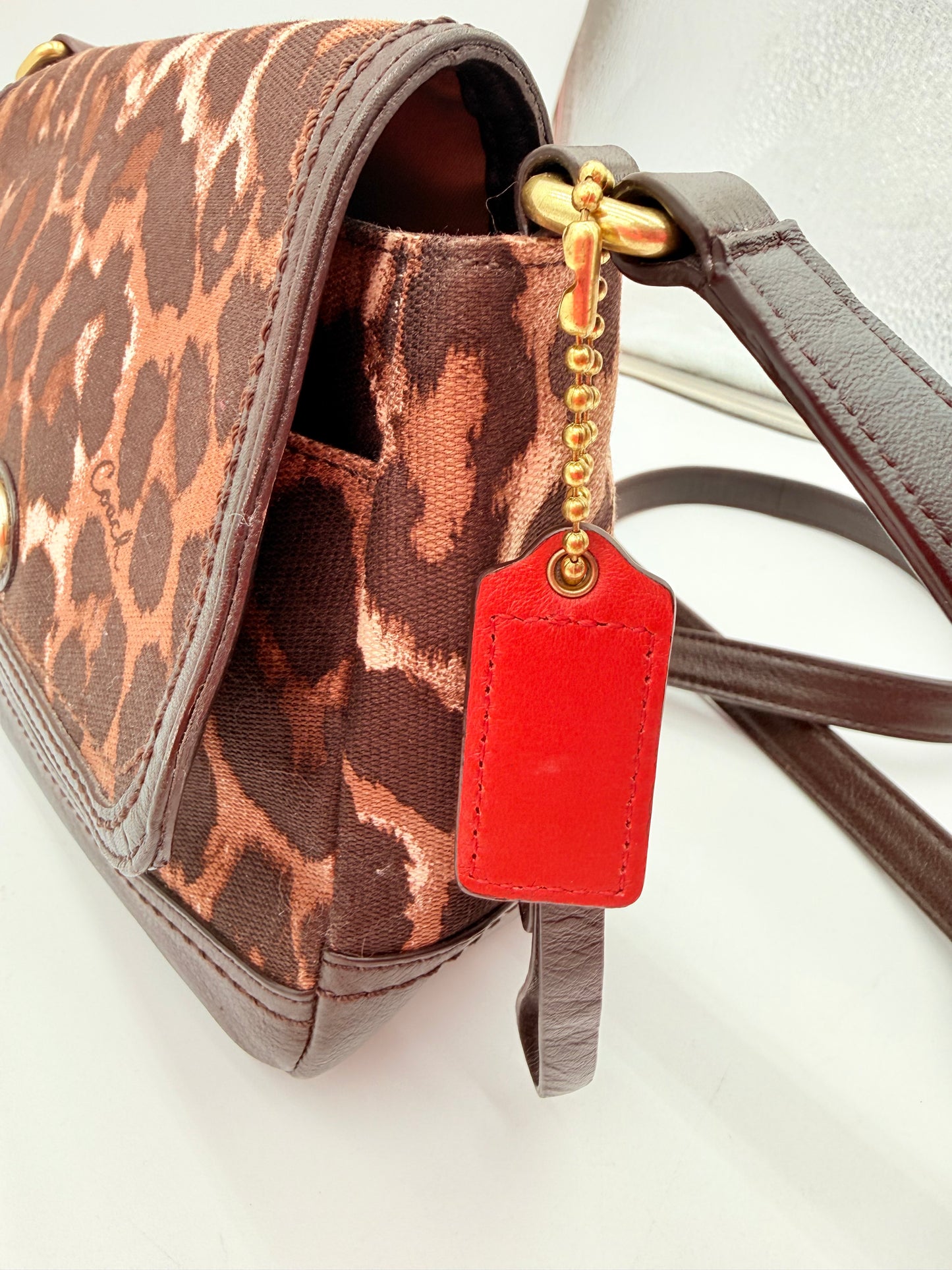 Crossbody Designer By Coach, Size: Medium