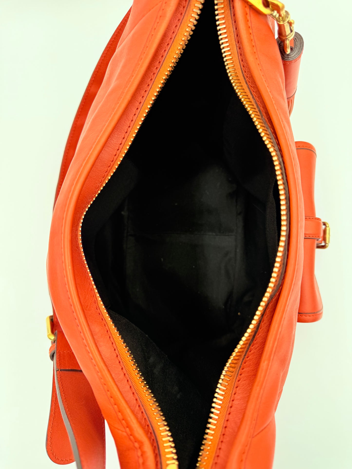 Handbag Luxury Designer By Chloe In Orange, Size:Large