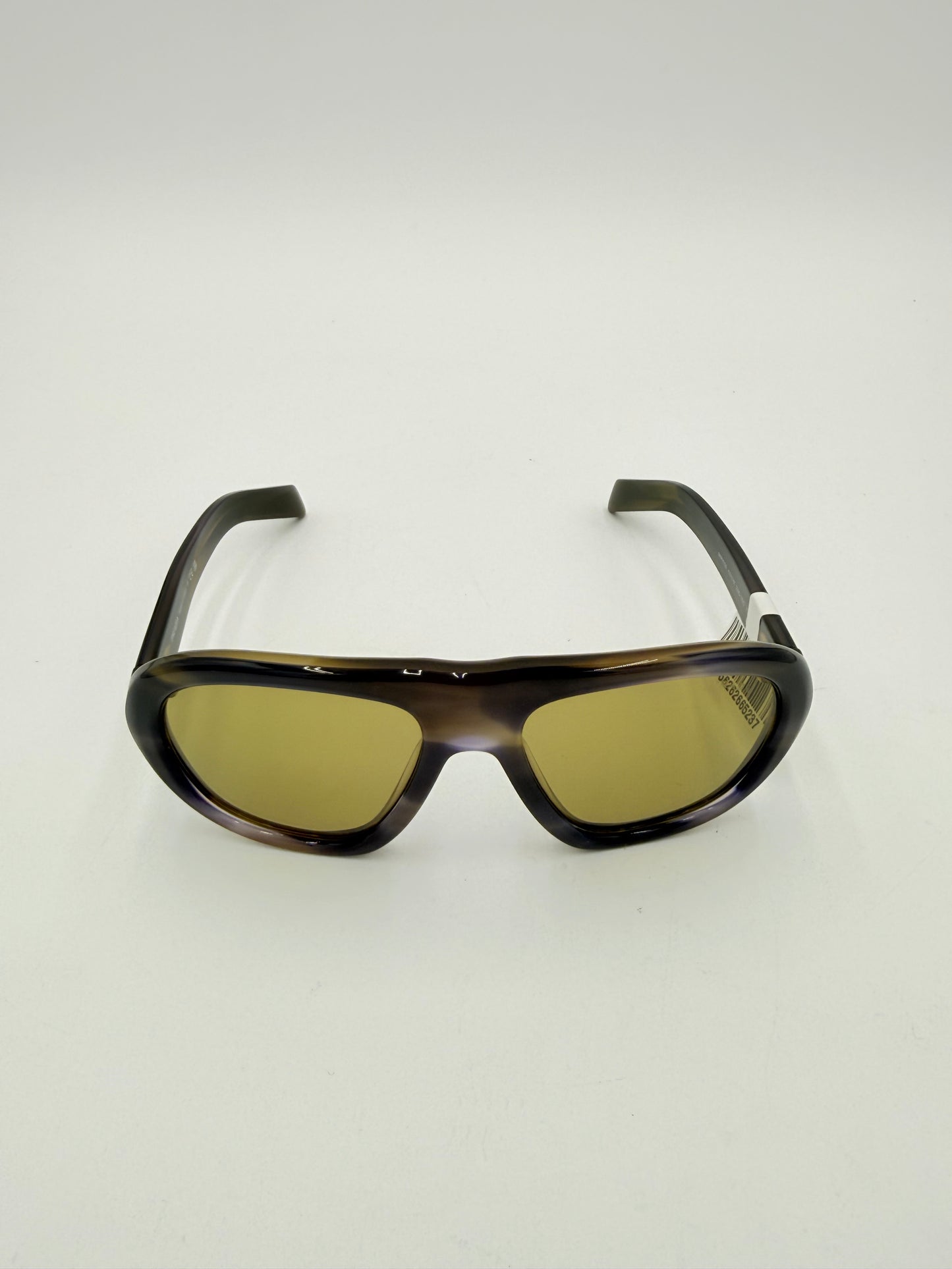 Sunglasses Luxury Designer By Prada In Purple & Tan, Size: