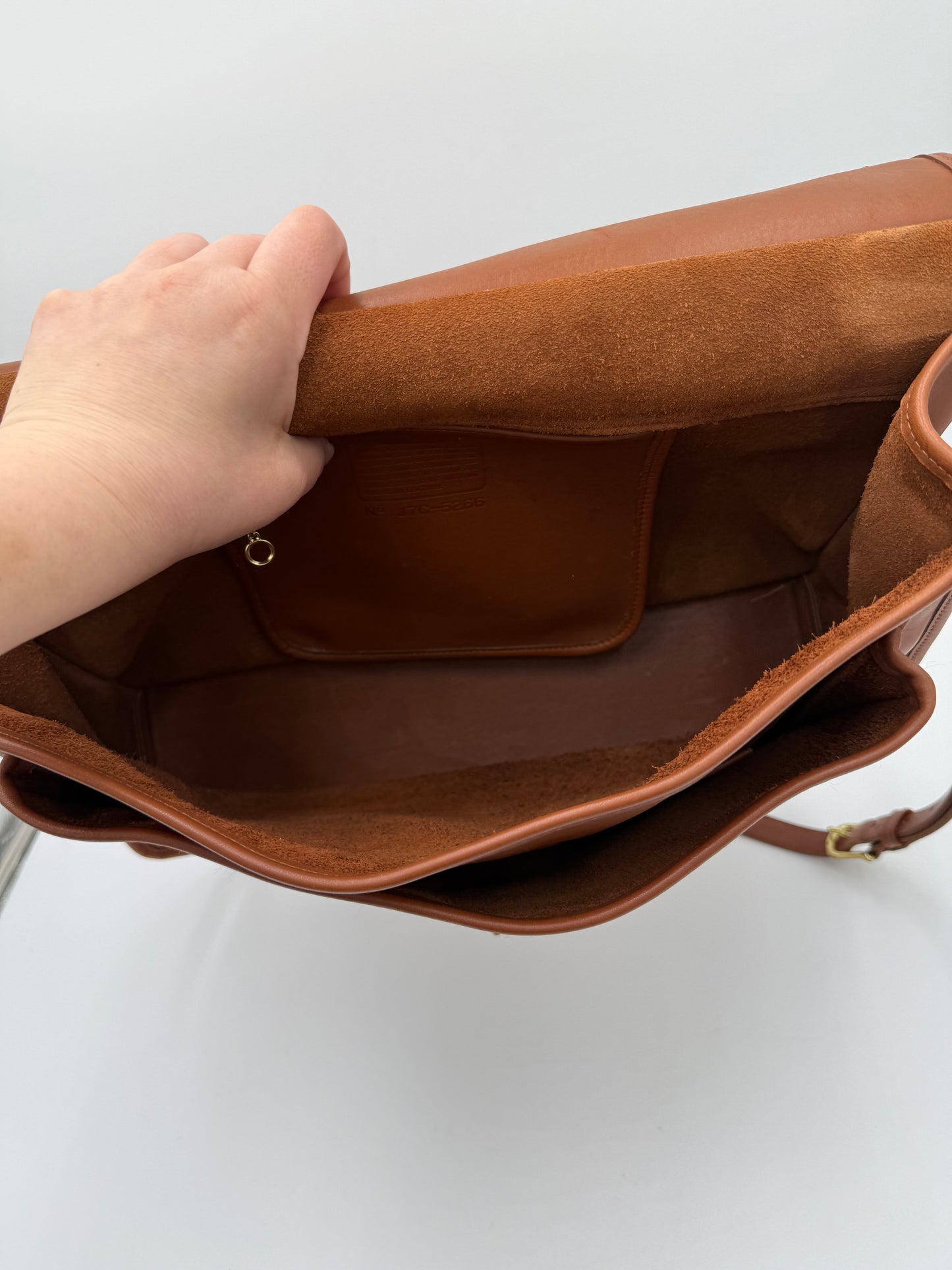 Crossbody Designer By Coach, Size: Large
