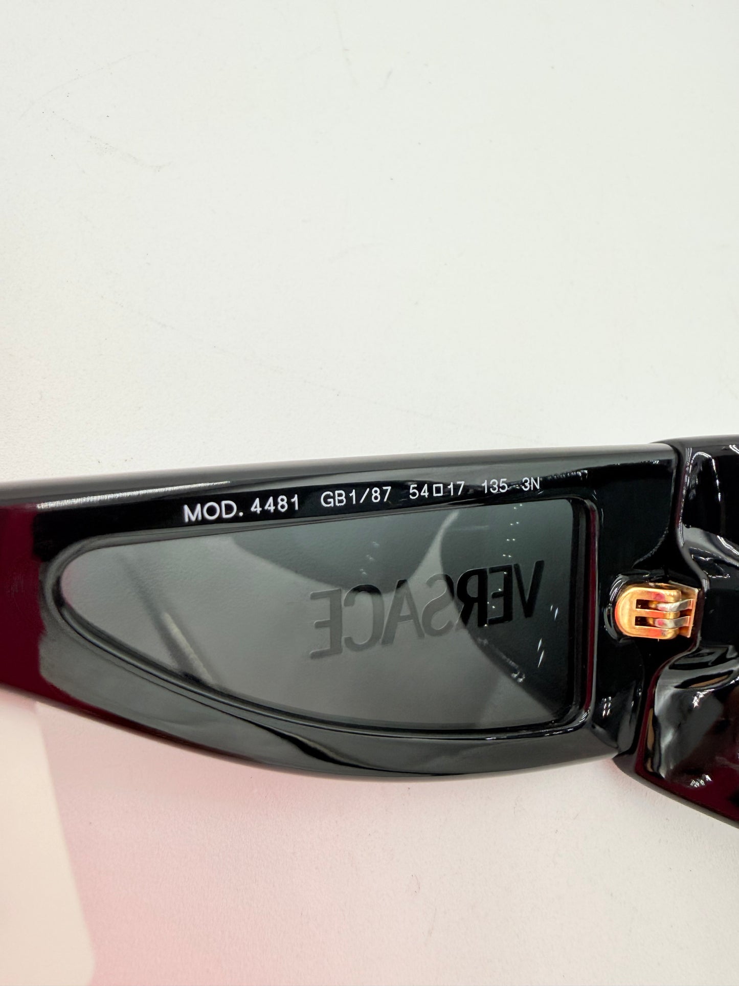 Sunglasses Luxury Designer By Versace In Black