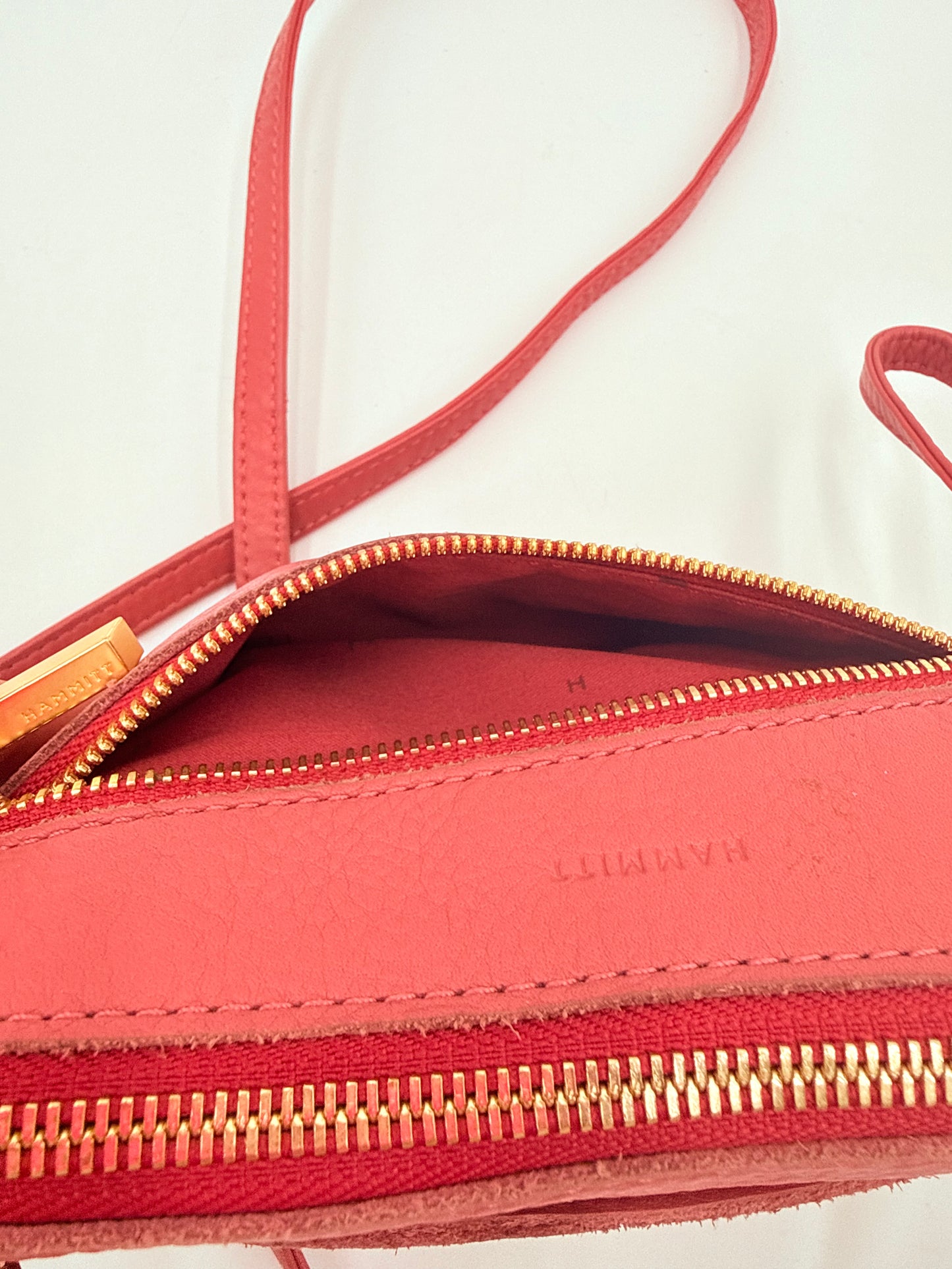Crossbody Leather By Hammitt, Size: Small
