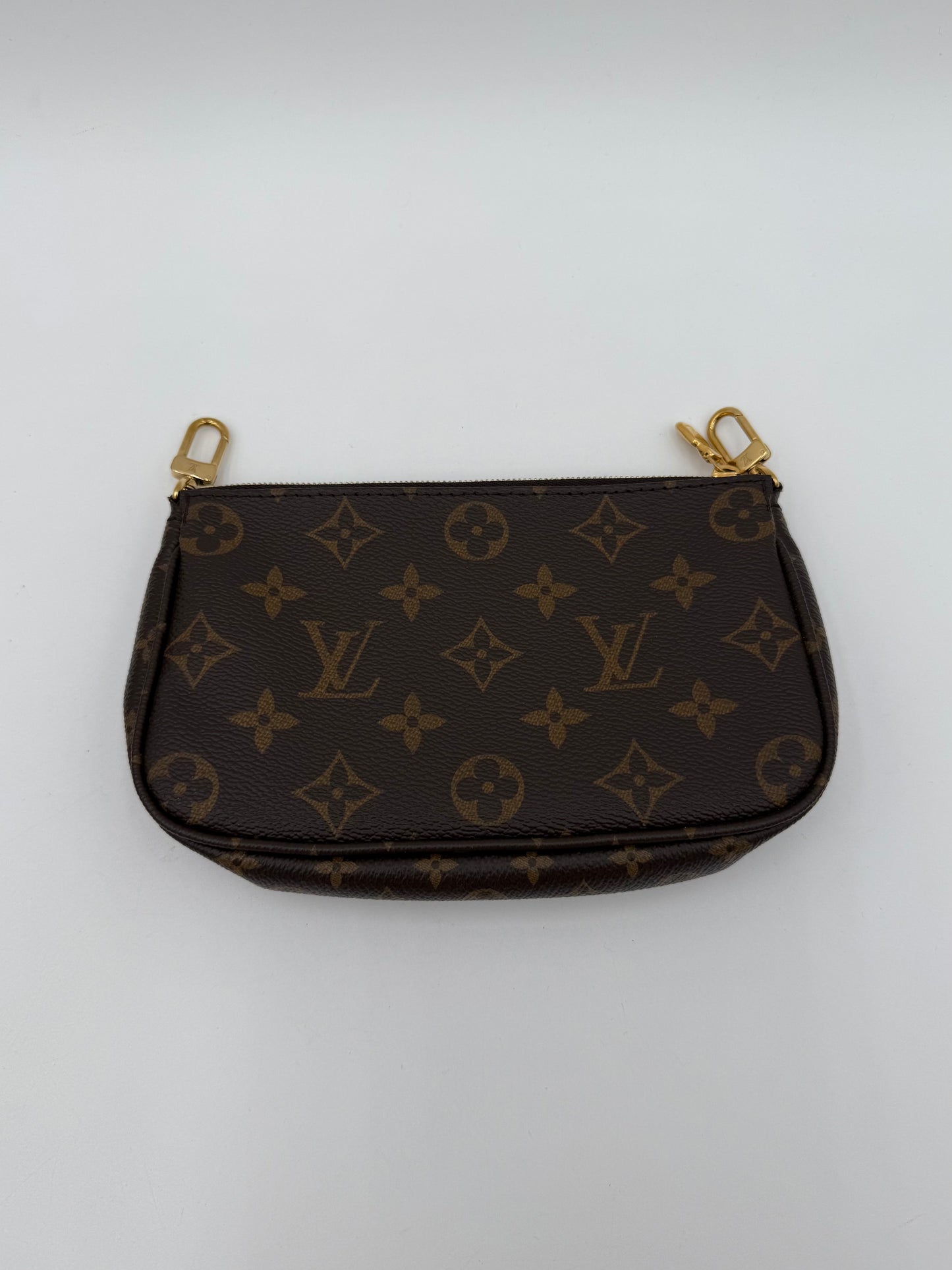 Crossbody Luxury Designer By Louis Vuitton In Brown & Pink, Size:Medium