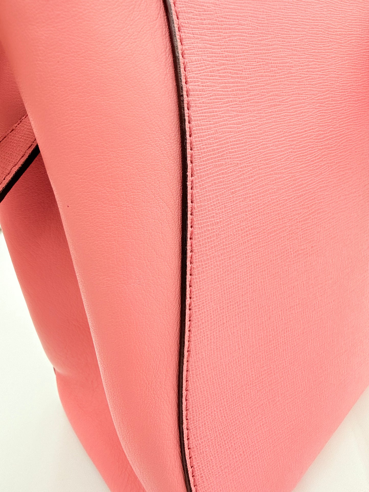 Handbag Luxury Designer By Fendi In Pink, Size:Medium