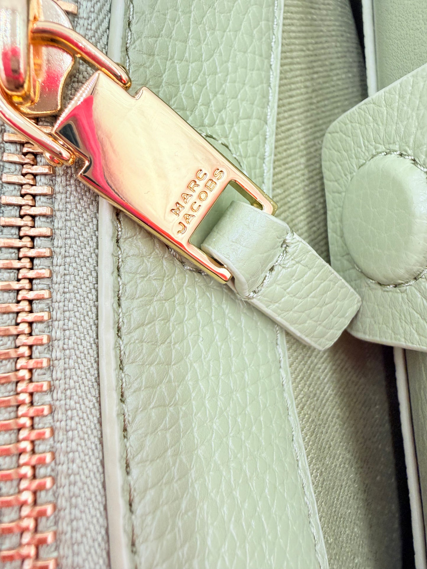 Handbag Luxury Designer By Marc Jacobs In Green, Size:Medium