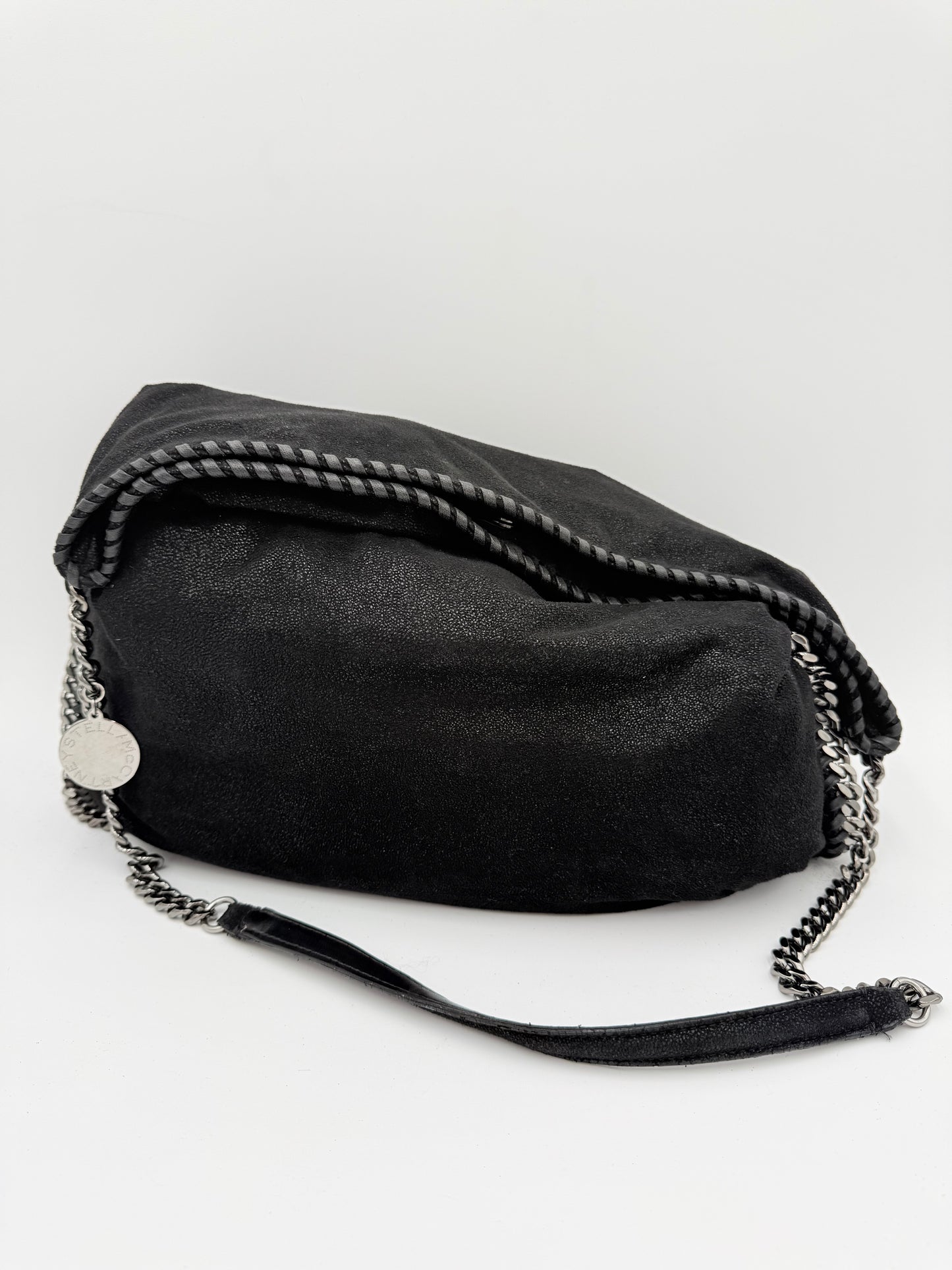 Handbag Luxury Designer By Stella Mccartney In Black, Size:Large