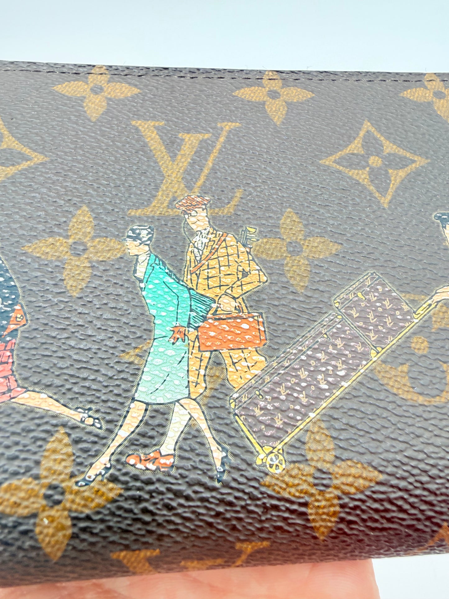 Wallet Luxury Designer By Louis Vuitton, Size: Large