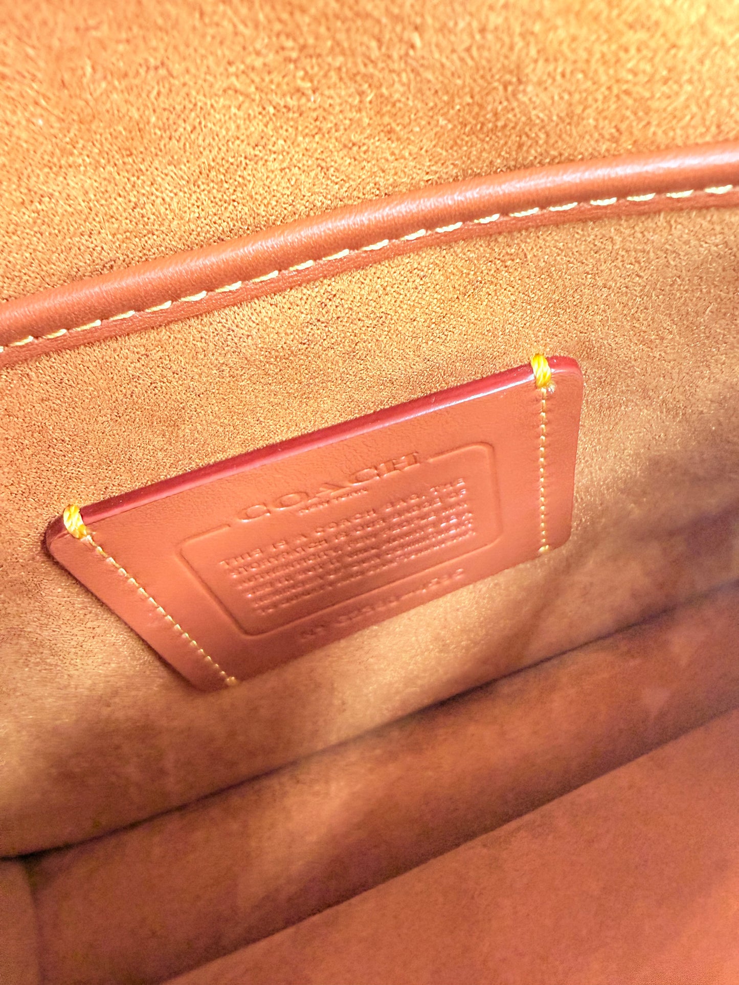 Crossbody Designer By Coach, Size: Medium