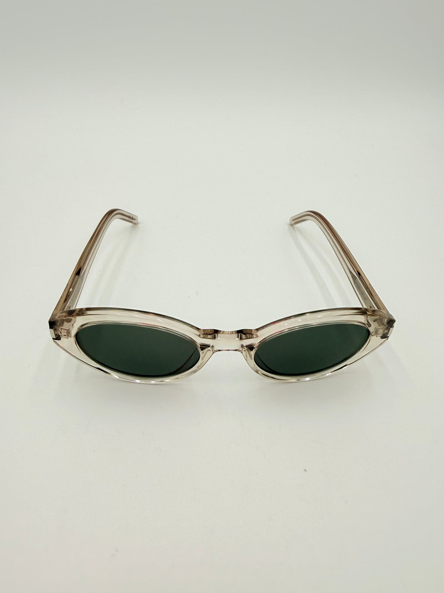 Sunglasses Luxury Designer By Yves Saint Laurent In Tan
