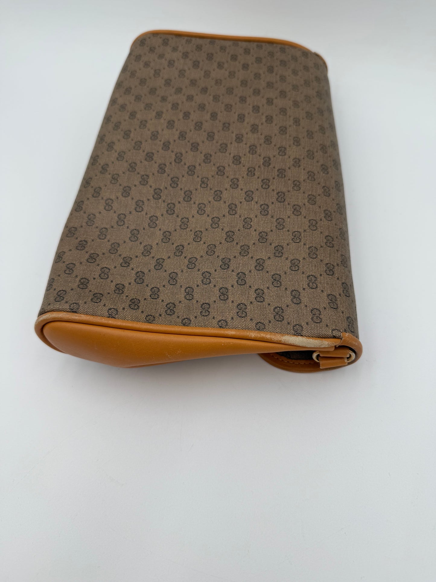 Crossbody Luxury Designer By Gucci In Brown & Tan, Size:Medium