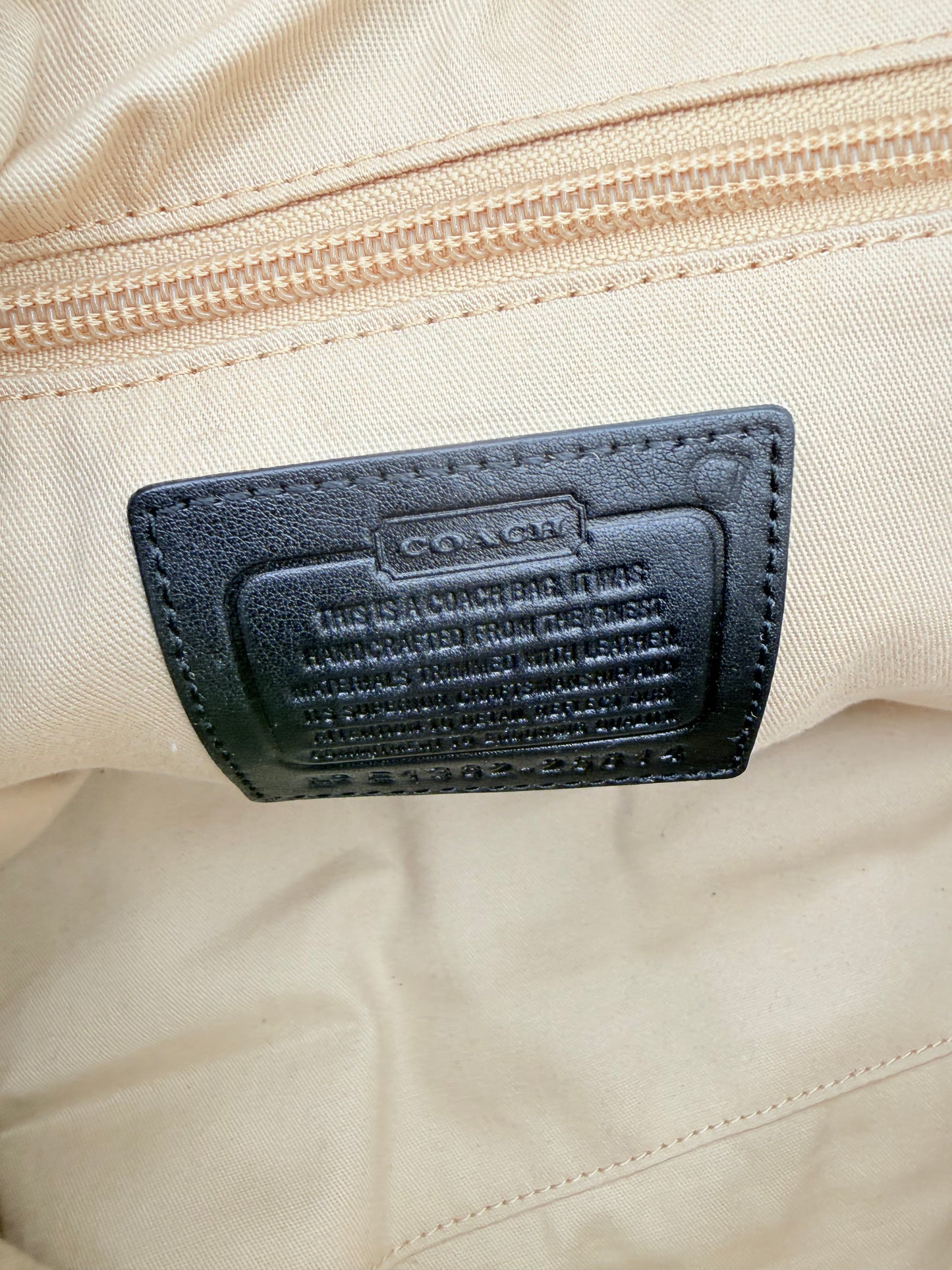 Handbag Designer By Coach, Size: Medium