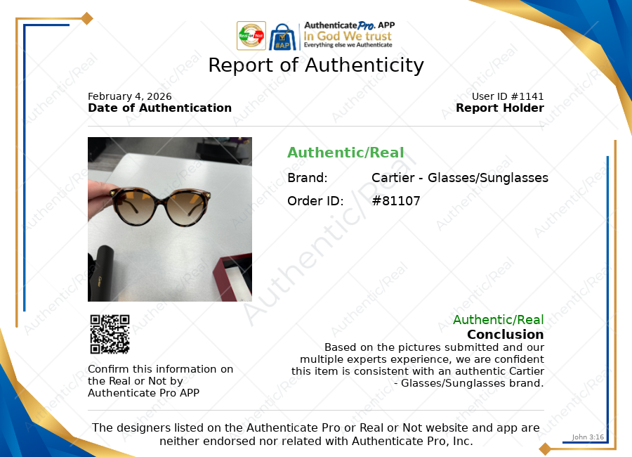 Sunglasses Luxury Designer By Cartier In Tortoise Shell Print