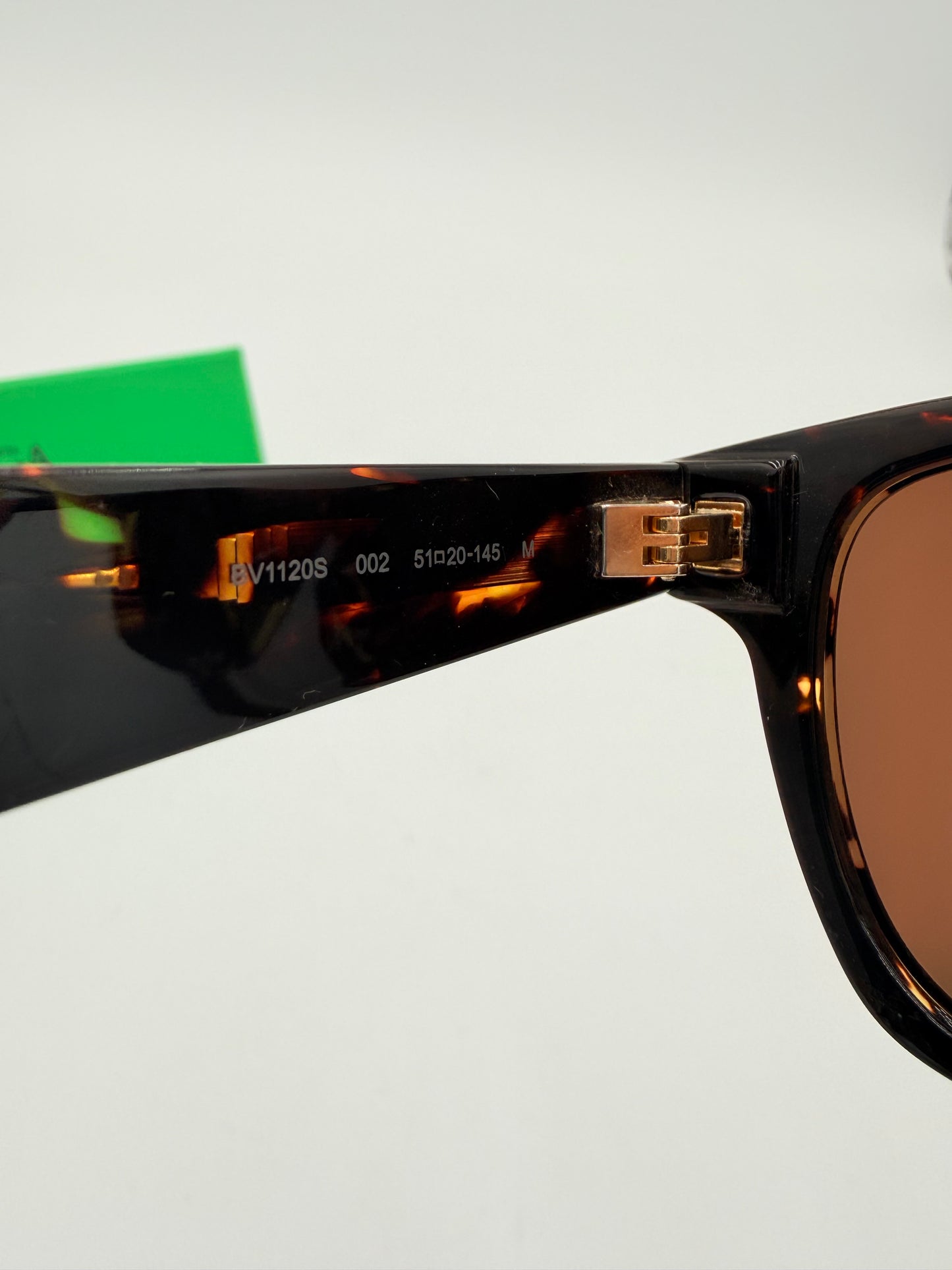 Sunglasses Luxury Designer By Bottega Veneta In Tortoise Shell Print