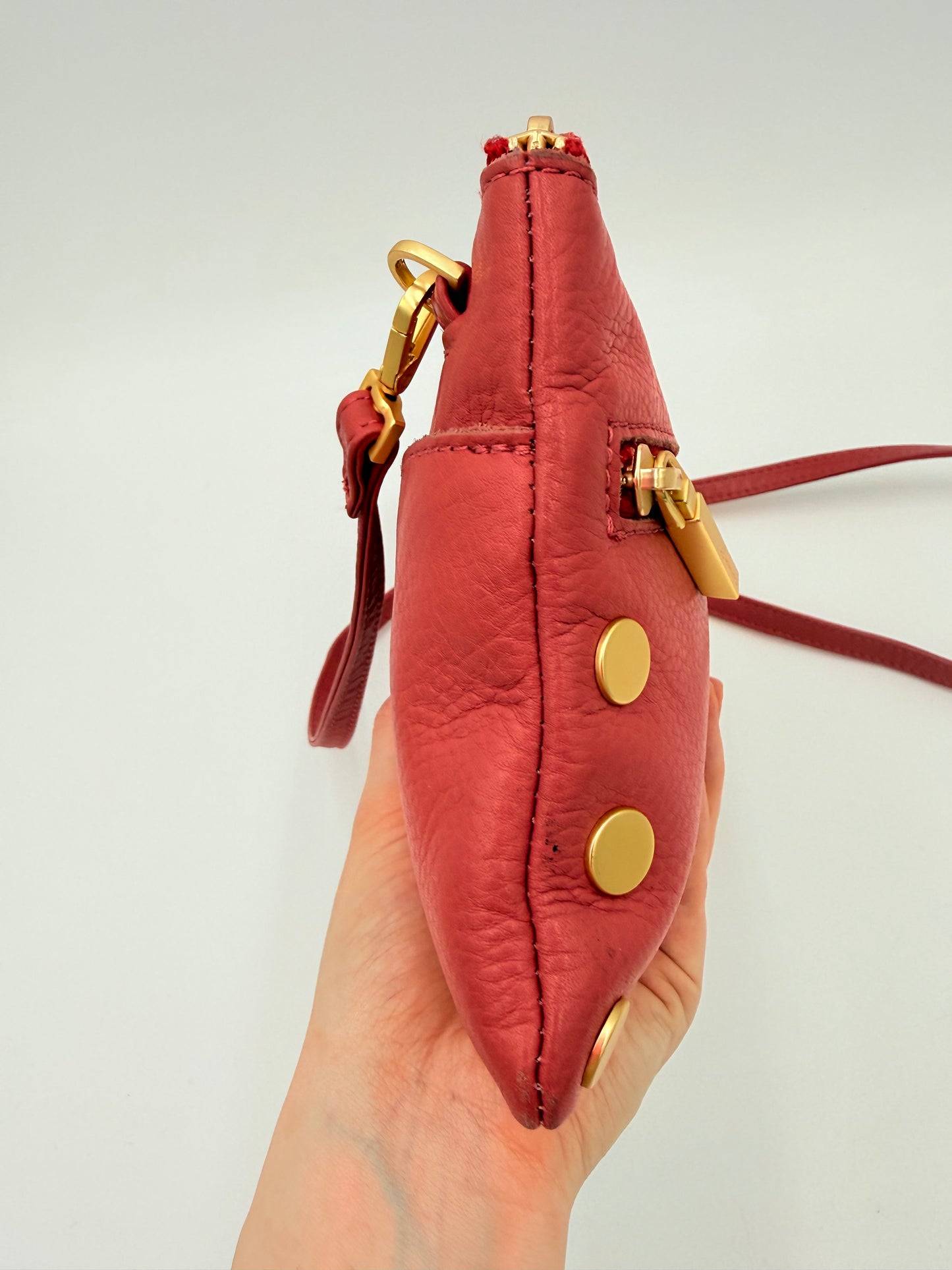 Crossbody Leather By Hammitt, Size: Small
