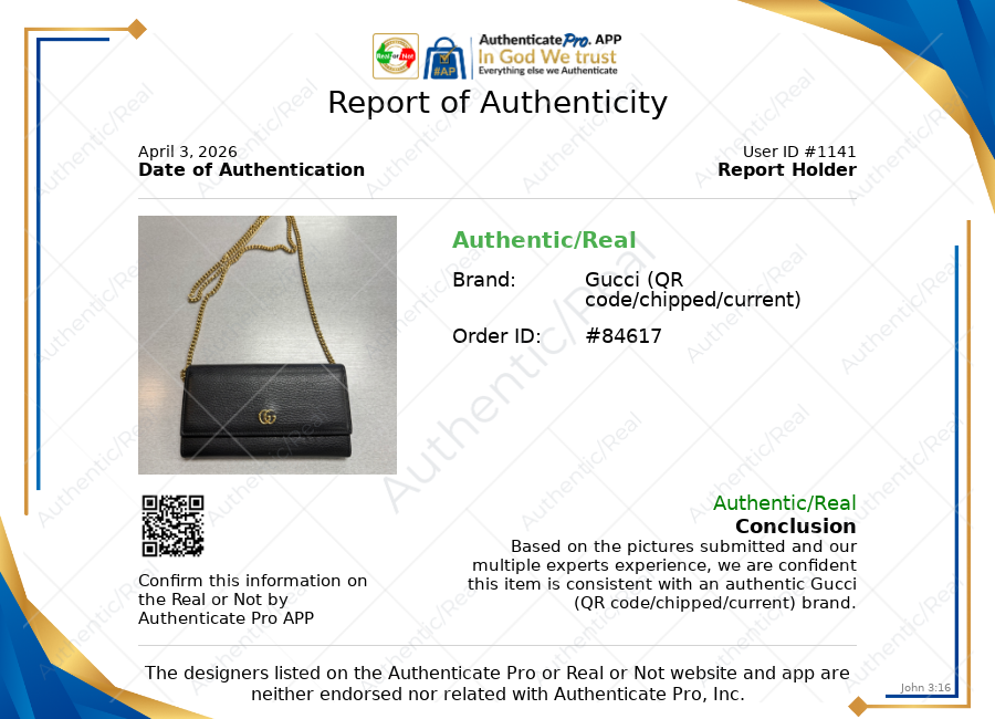 Crossbody Luxury Designer By Gucci In Black & Gold, Size:Medium