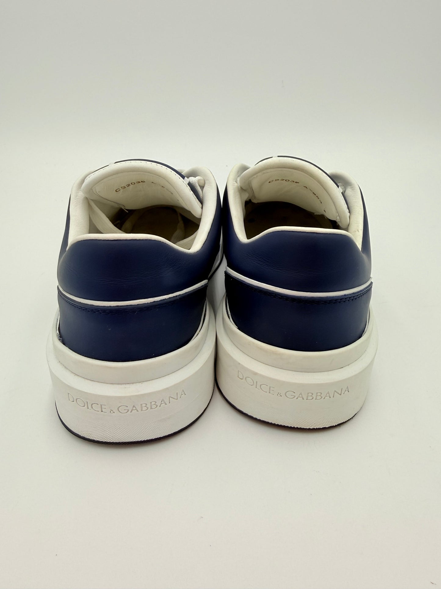 Shoes Luxury Designer By Dolce And Gabbana In Blue, Size:9.5