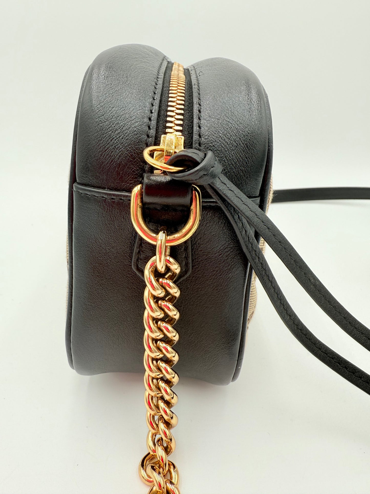 Crossbody Luxury Designer By Gucci In Tan, Size:Small