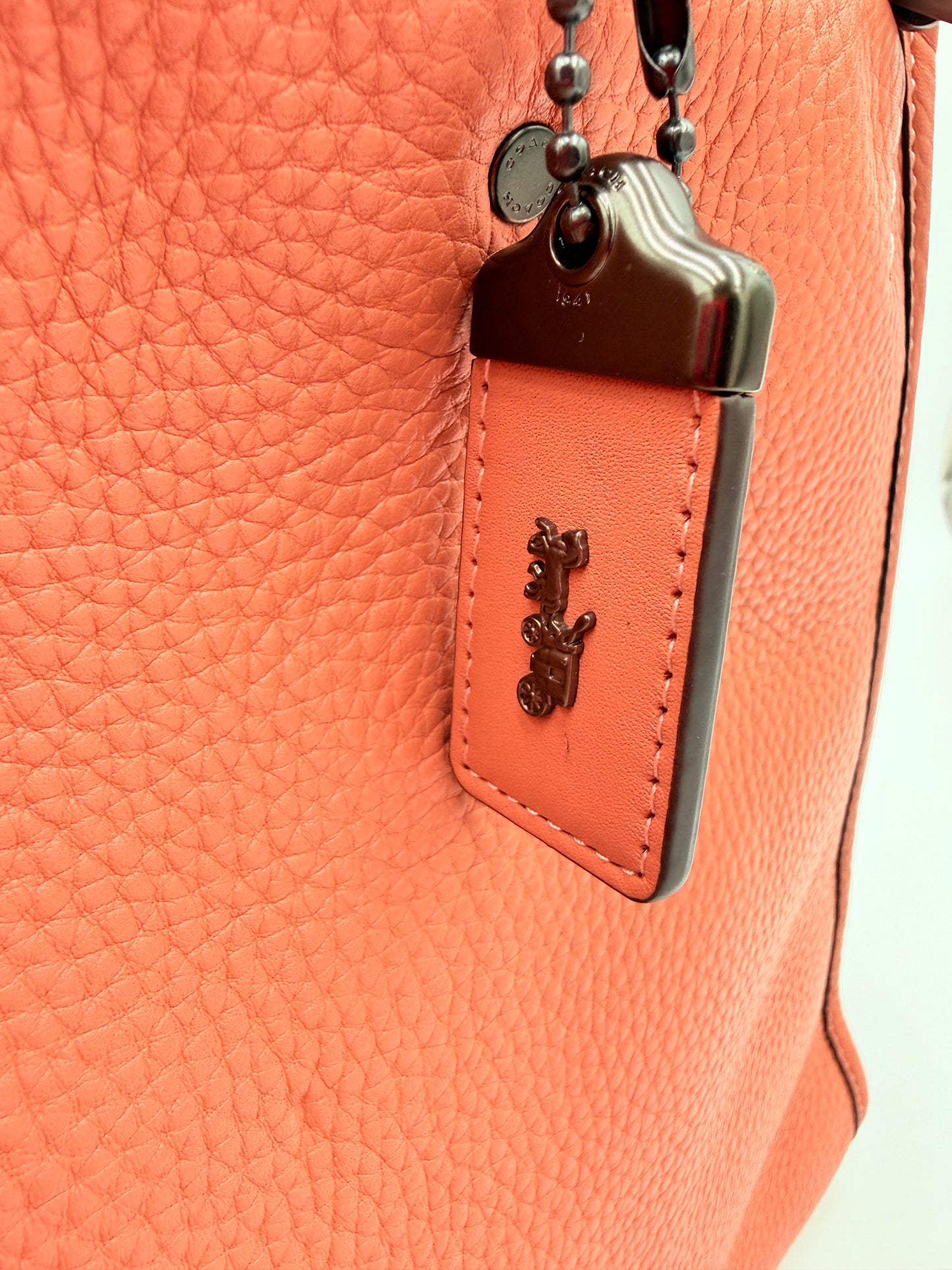 Handbag Designer By Coach, Size: Large