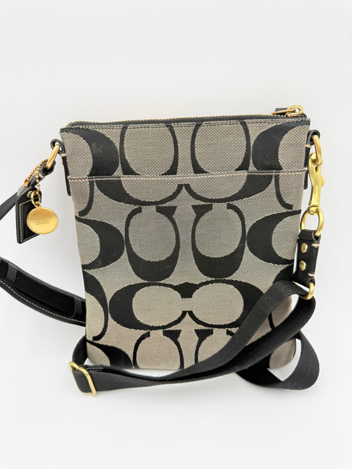Crossbody Designer By Coach, Size: Small