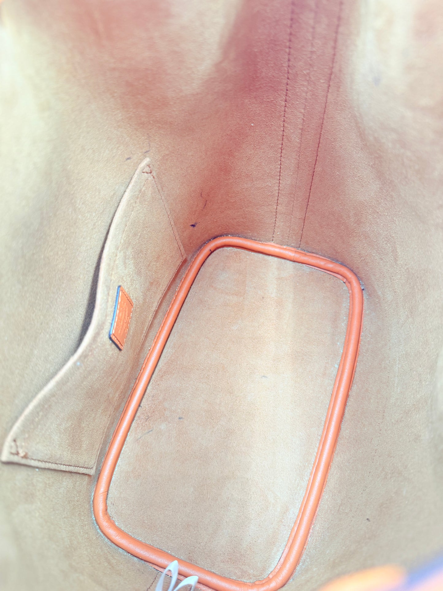 Handbag Luxury Designer By Mcm In Brown, Size:Medium